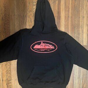 Black Corteiz OG Alcatraz Hoodie